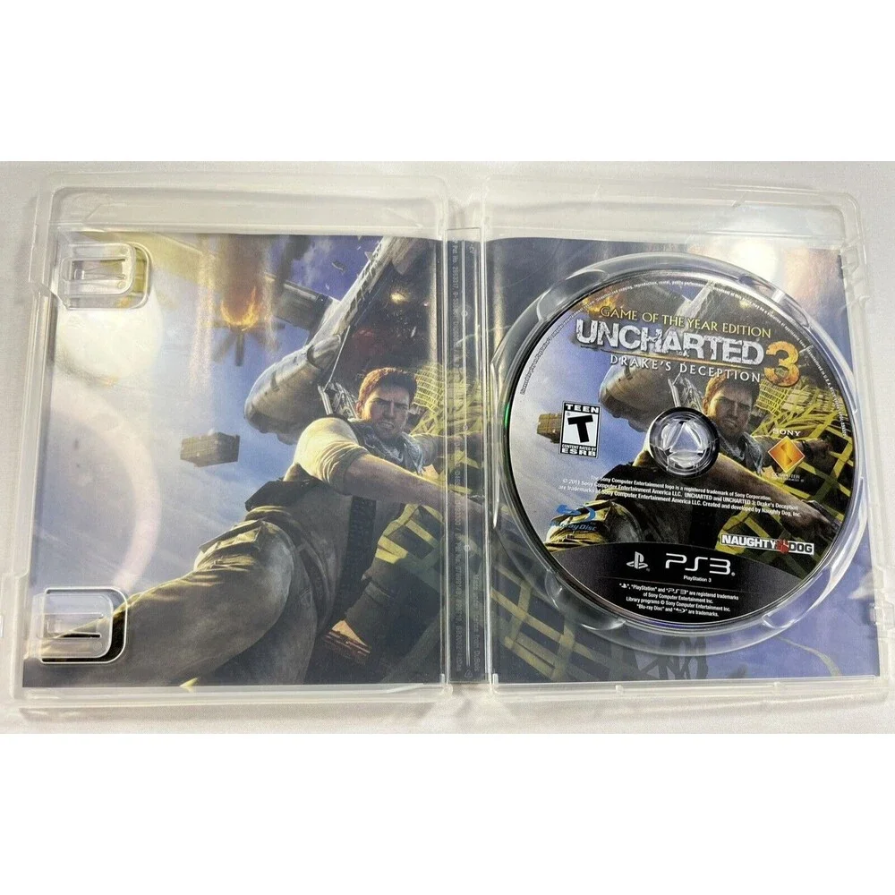 Uncharted 3 Drakes Deception Sony PlayStation 3 Tested